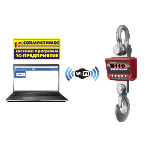 Весы крановые ЕКМ-12000.3/2-W (высокоточные c Wi-Fi)
