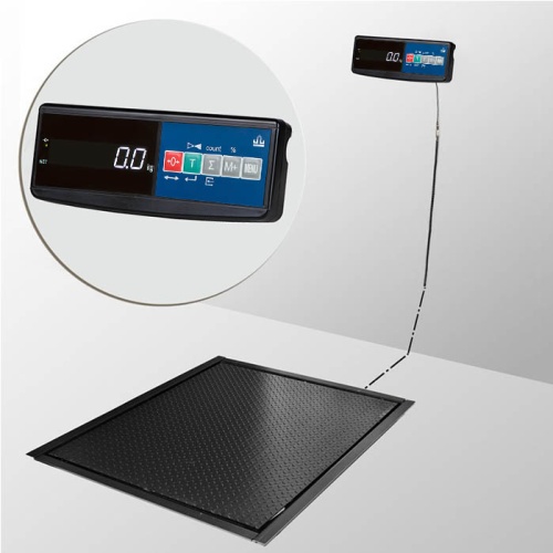Весы врезные 4D-PMF-12/10A_500 конструкционная сталь