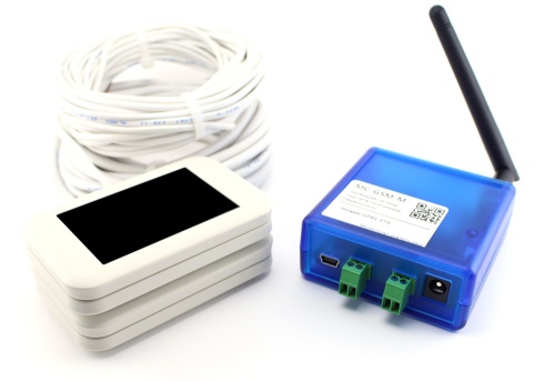 Проводной счетчик посетителей MC-GSM с передачей данных по GSM GPRS