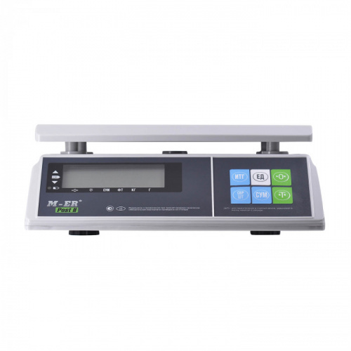 Весы M-ER 326 AFU-15.1 "Post II" LCD (двойной дисплей)